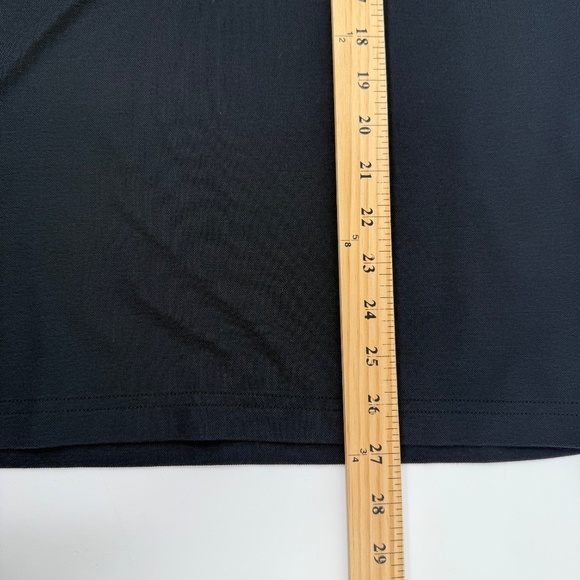 Travis Mathew Polo Shirt Men Medium Blue Gray Colorblock Short Sleeve Pima Blend - Picture 8 of 9